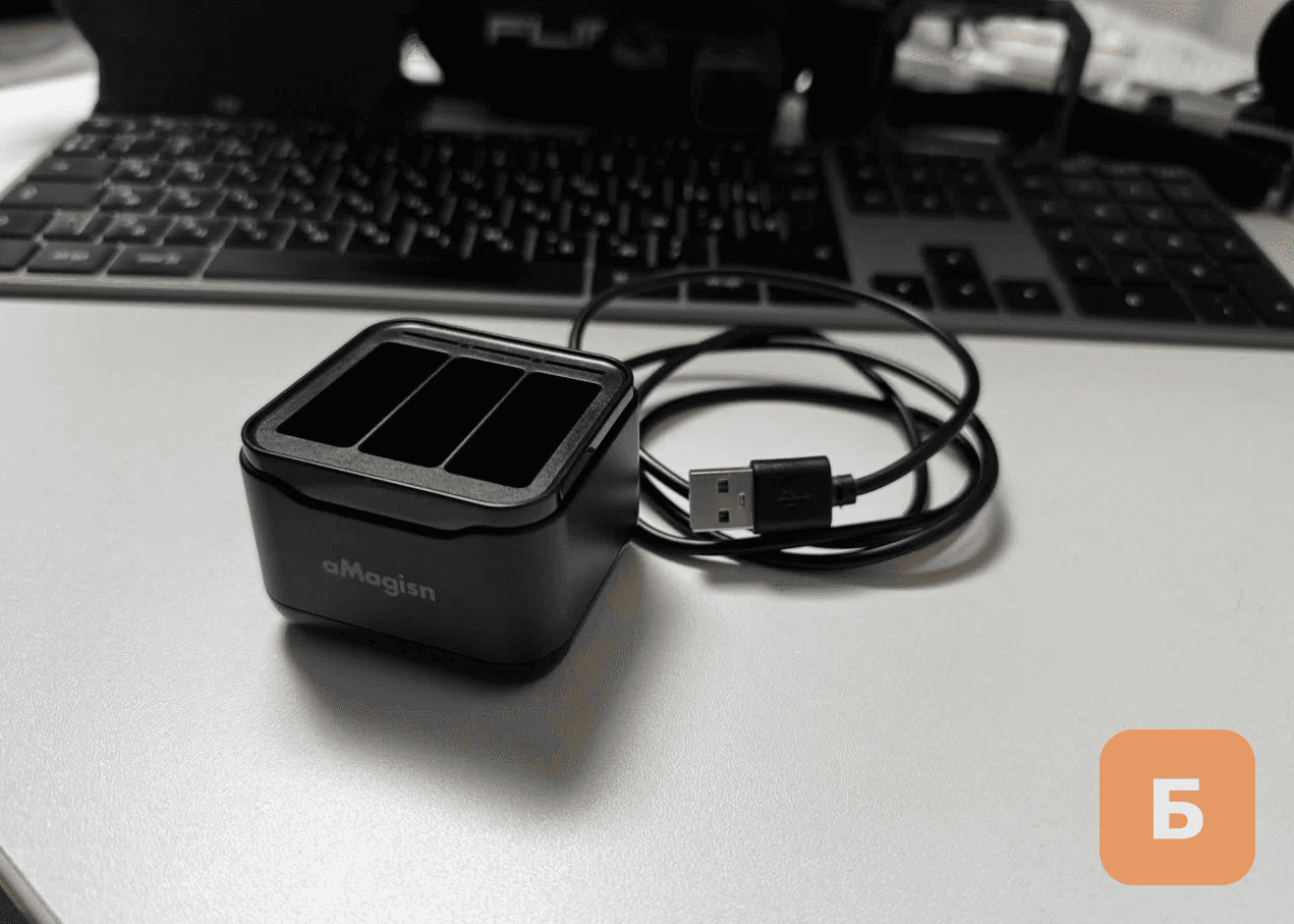 Зарядка для аккумуляторов GoPro 13 aMagisn
